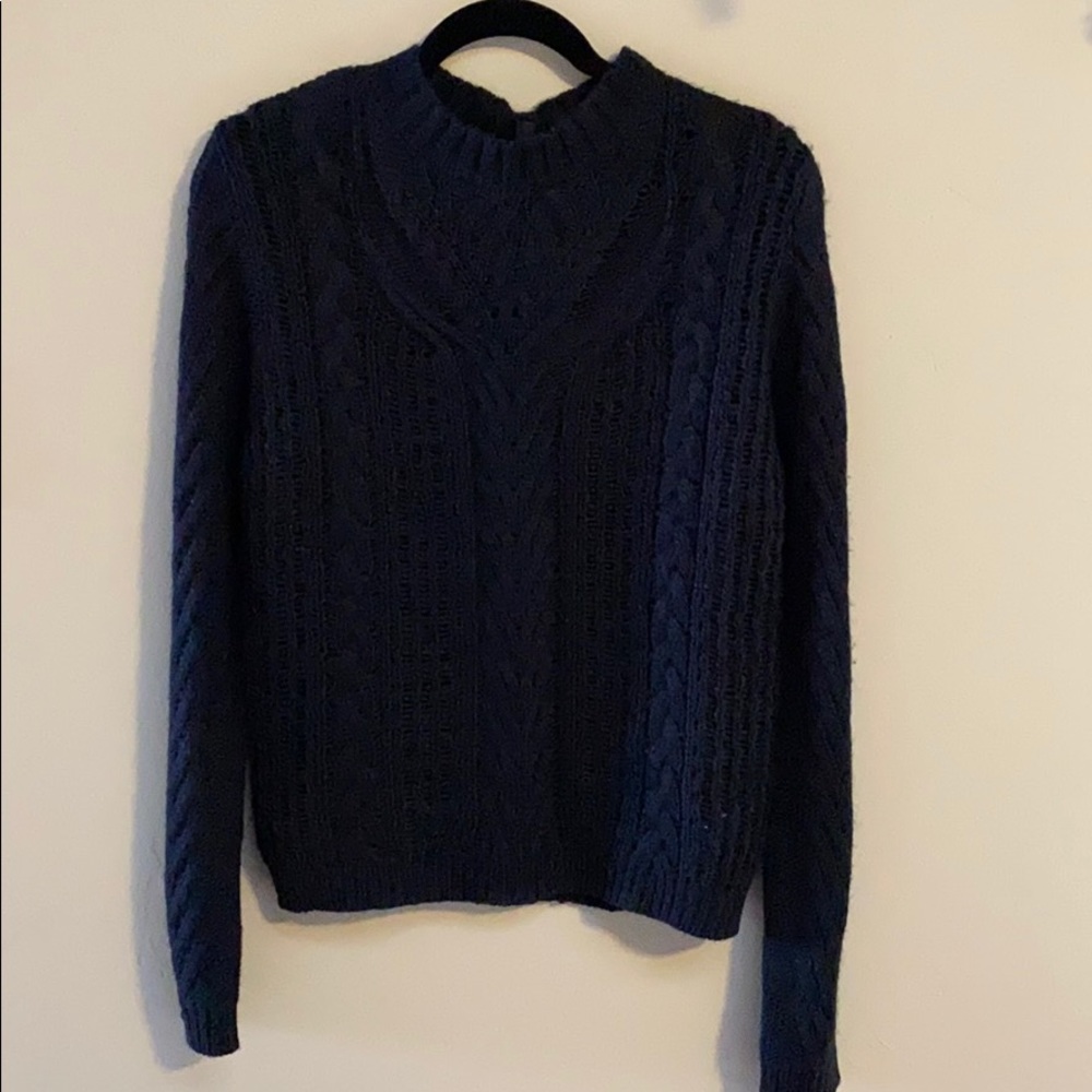 Lucy Paris Navy Sweater